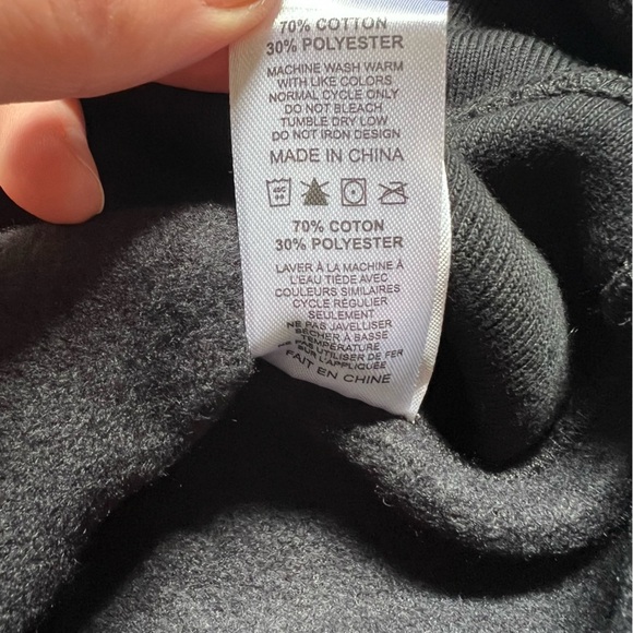 SUNDAY RED BLACK AND GRAY LUARE CHAIN STITCH FLEECE HOODIE  SIZE SMALL - Picture 7 of 9